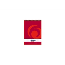 Spirálblokk A6 / 50 lap kockás