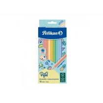 Pelikan színes ceruza / 12 szín, hatszögletű Pasztell