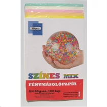 Színes fénymásolópapír OFFICE 21 A/4 80g (100ív/csg) mix pasztell színek 5x20l