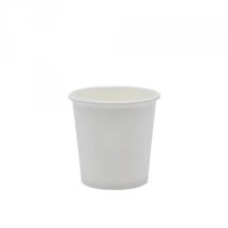 Eldobható papírpohár 180ml fehér 50db/csomag