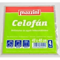 Befőző celofán MAZZINI (40x40) 4 íves