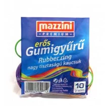 Gumigyűrű MAZZINI prémium színes (2-4cm) 10g