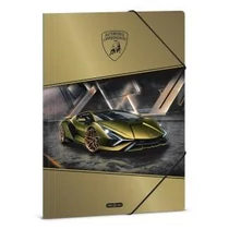 Gumis mappa ARS UNA A/4 Lamborghini arany 5523