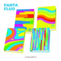 Gyűrűskönyv Blasetti One Color A/4 Fantafluo 8126