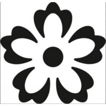 Lyukasztó HEYDA dekorációs nagy (2,5cm) Virág motívum  203687702