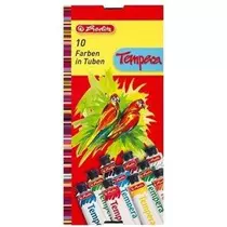 Tempera / 10 szín (10 x 16 ml - tubusos)