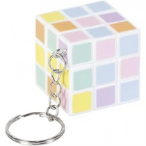 Kulcstartó BRUNNEN (3x3cm) Mágikus kocka PASZTEL (24db/disp) 102739401