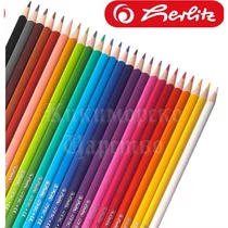 Herlitz színes ceruza / 24 szín Trio lakkozott