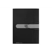 Herlitz gumis mappa PP A4 easy orga to go fekete