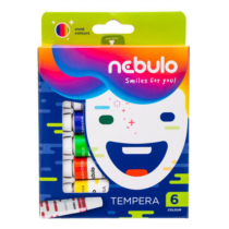 Tempera Nebuló 6-os színes 12ml  20db/doboz