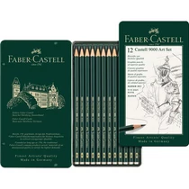  Faber-Castell grafitceruza készlet 12db-os CASTELL 9000 ART 8B-2H