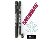 Tűfilc  alk. Snowman F fekete