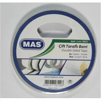 Ragasztószalag MAS Double Sided (19mmx25m) kétoldalas  2612  