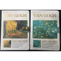 Napló A/6  mágneszáras VAN GOGH