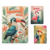 Füzet GIPTA Tropic Notes A/4 karton borítással 60 lapos vonalas 7376
