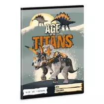 Füzet ARS UNA A/5 14-32 1.o.vonalas Age of the Titans 5261 (23)