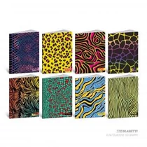 Füzet BLASETTI A/4 100g vonalas 50lap  WILD COLORS 2025 (10db/csg)  8897