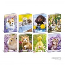 Füzet BLASETTI A/4 100g vonalas 38lap FLOWER PUPPY100  2025 (10db/csg)  8993M