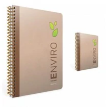 Spirálfüzet GIPTA Enviro A/6 karton borítással 80 lapos vonalas 2334