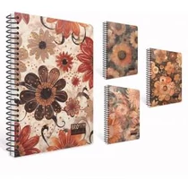 Spirálfüzet GIPTA Brown Book 17x24 cm karton borítással 100 lapos vonalas 7435