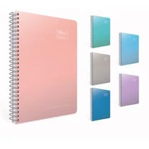 Spirálfüzet GIPTA Thebook Spirals A/4 PP borítással 200 lapos vonalas 6069