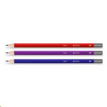 Grafit ceruza ADEL hatszögletes színes test Basic HB  2040