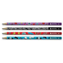 Grafit ceruza ADEL kerek Cubies 2B  2061130180000