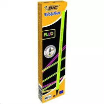 Grafit ceruza BIC Eco Evolution hajlékony HB  650 FLUO   940757