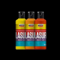 Lazúr 80 ml piros