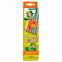 Színes ceruza 6/klt JOLLY Extramix neon+metál  3000-0490