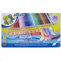 Színes ceruza 36/klt JOLLY Aqua fémdobozban  3001-0003