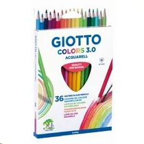 Színes ceruza 36/klt GIOTTO Colors 3.0 akvarell 277300