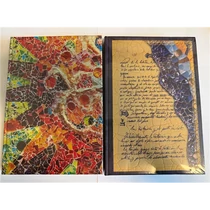 Füzet Notesz A5 128 lapos  Gaudi  színes, mintás lapokkal  icu-2602