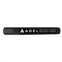 Marker ADEL permanent (2mm) kerekített végű fekete  980020/22