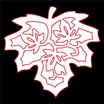 Fafigura, 5 db/csomag - levél 84