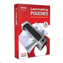 Lamináló fólia FORNAX A/4 100mik 100lapos öntapadós