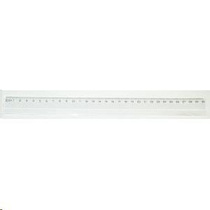 Vonalzó Office 21 30cm műanyag