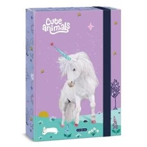 Füzetbox ARS UNA A/4 Cute animals Unicorn 5448 (25)