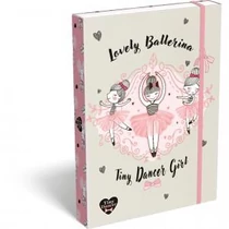 Füzetbox LIZZY A/4 Tiny Dancer Lovely Ballerina
