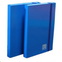Füzetbox A/4 BLASETTI One Color (3cm) kék  5738