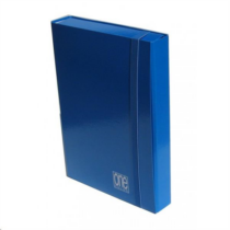 Füzetbox A/4 BLASETTI One Color (5cm) kék  5743
