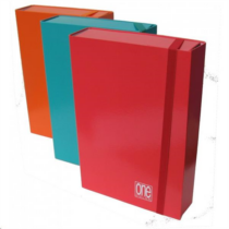 Füzetbox A/4 BLASETTI One Color (7cm) piros  5746