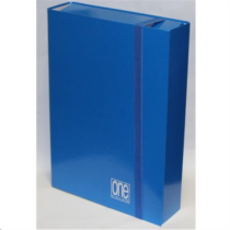 Füzetbox A/4 BLASETTI One Color (7cm) kék  5747
