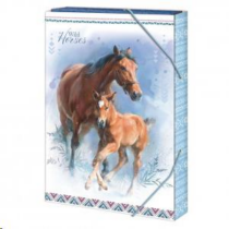 Füzetbox  ARGUS A/4  Wild horses 1231-0313