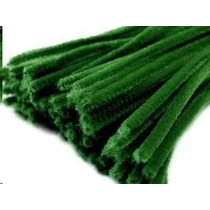 Zsenília, 10 db/csomag - sötétzöld
