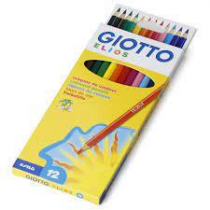 Színes ceruza 12-es Giotto Elios hatszögeltű