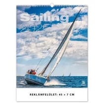 Falinaptár  (45X52)   2025   SAILING  Vitorlázás  H270