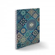 Heti agenda spirálozott REALSYSTEM A/5 2026 mozaik 52