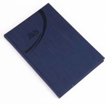 Heti agenda+napló REALSYSTEM B/5 2026 FASHION kék 04