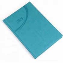 Heti agenda+napló REALSYSTEM B/5 2026 FASHION türkiz 05